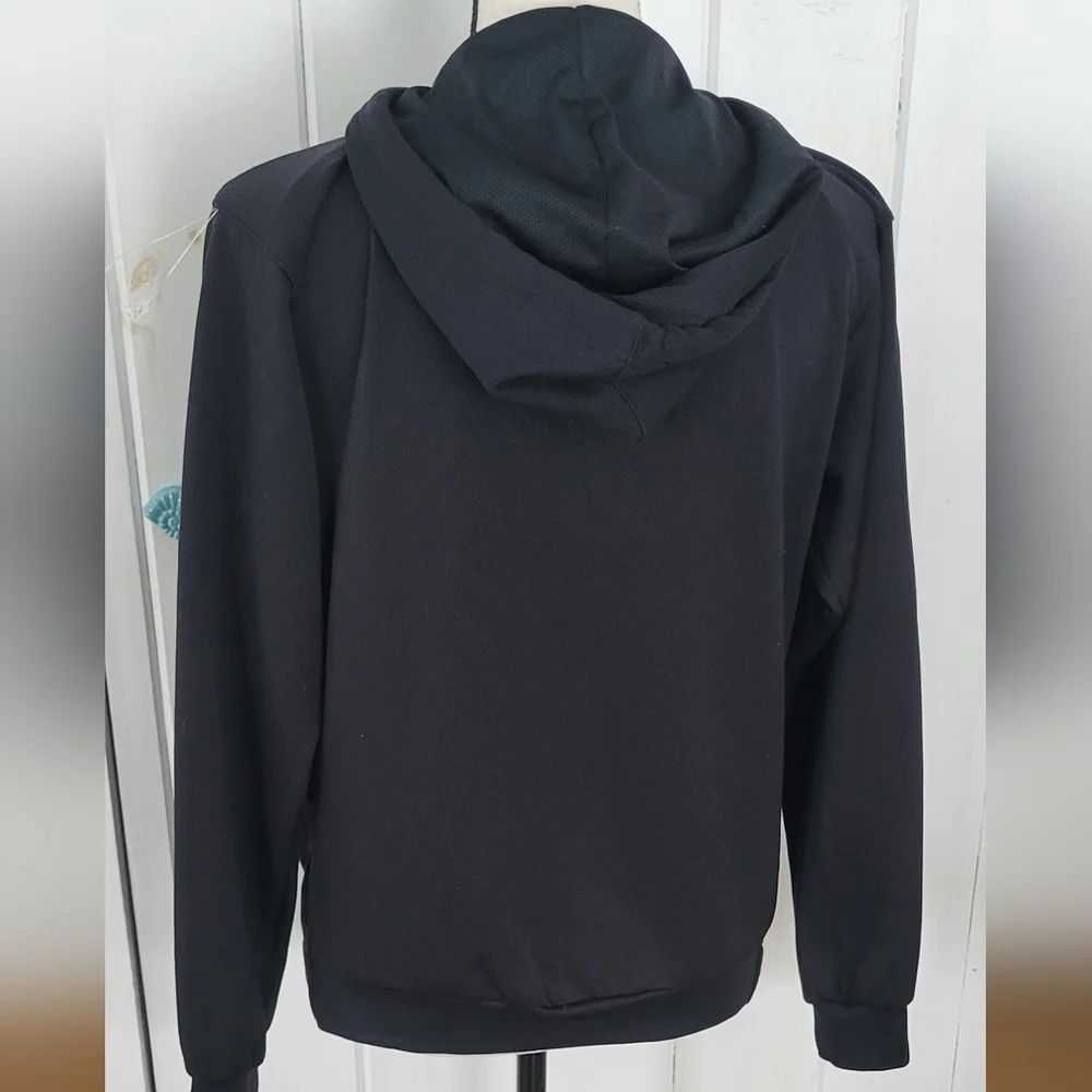 Nike Dry-fit Fulll Zip Hooded Athletic Gym Lounge Jacket